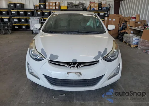 2016 Hyundai Elantra Se z USA, uszkodzony, nr VIN 5NPDH4AE1GH657818